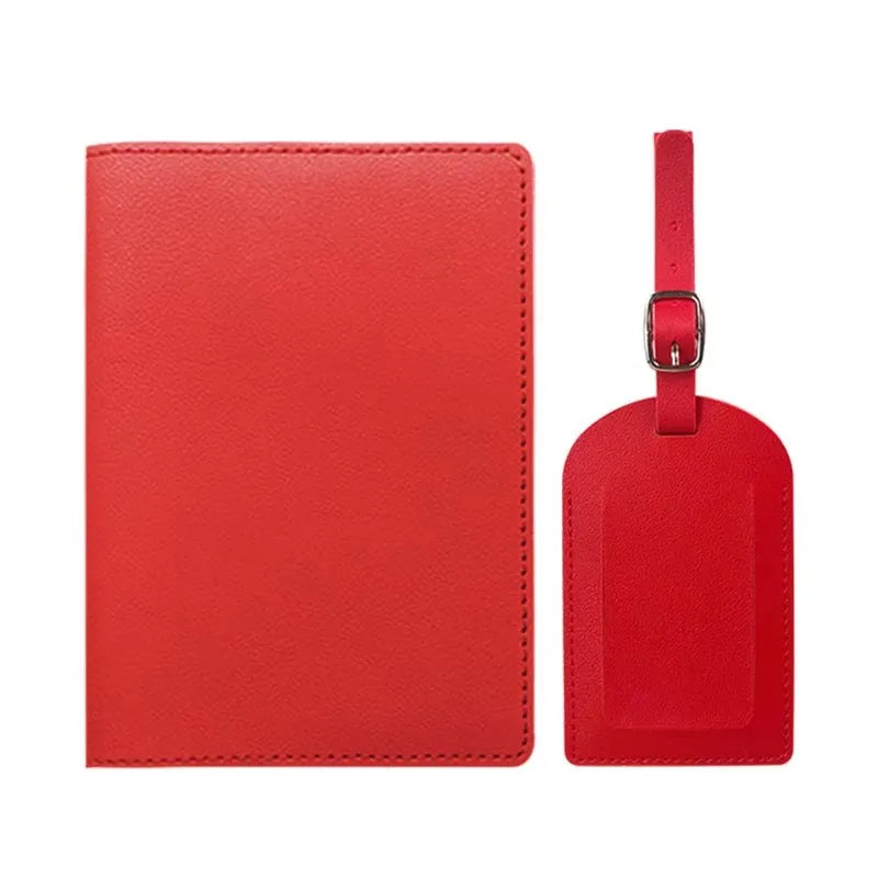 Passport Cover Luggage Tag Set
