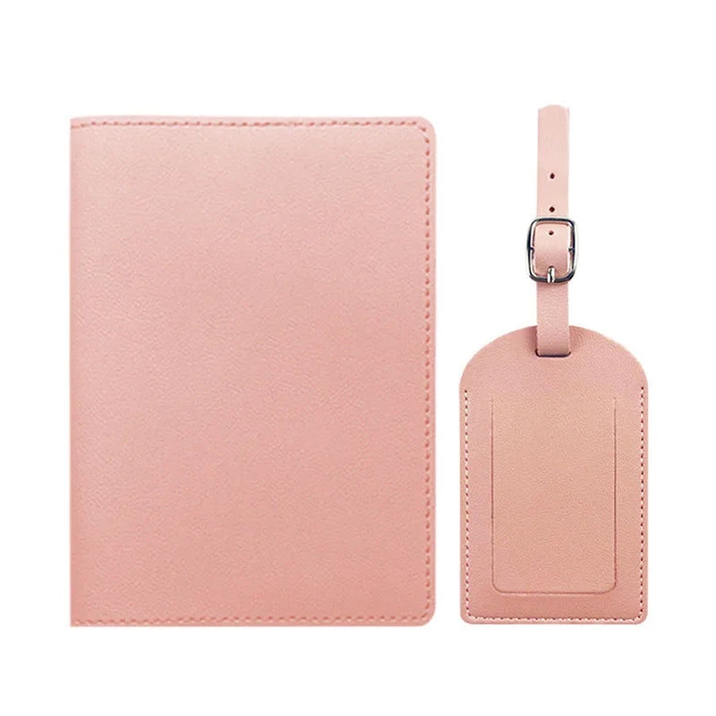 Passport Cover Luggage Tag Set