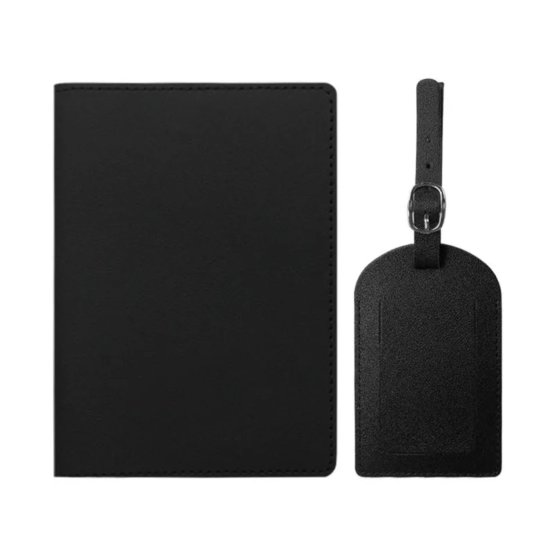 Passport Cover Luggage Tag Set