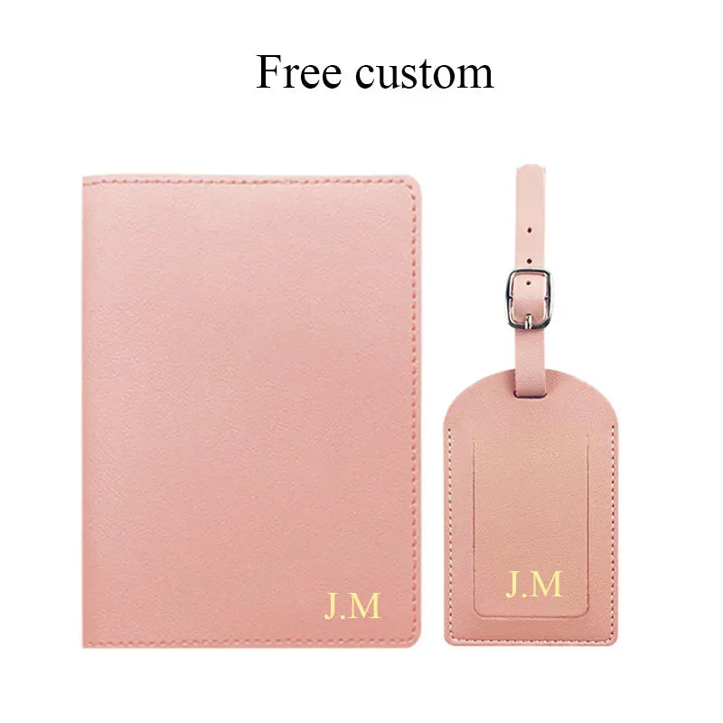 Passport Cover Luggage Tag Set