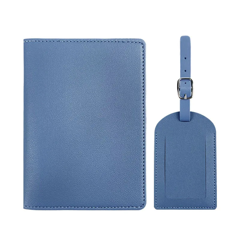 Passport Cover Luggage Tag Set