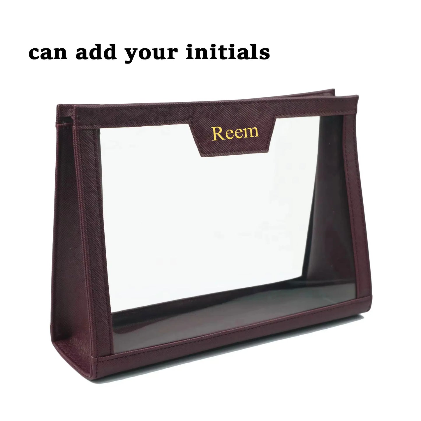 Customizable Letters Waterproof , Cosmetic Bag