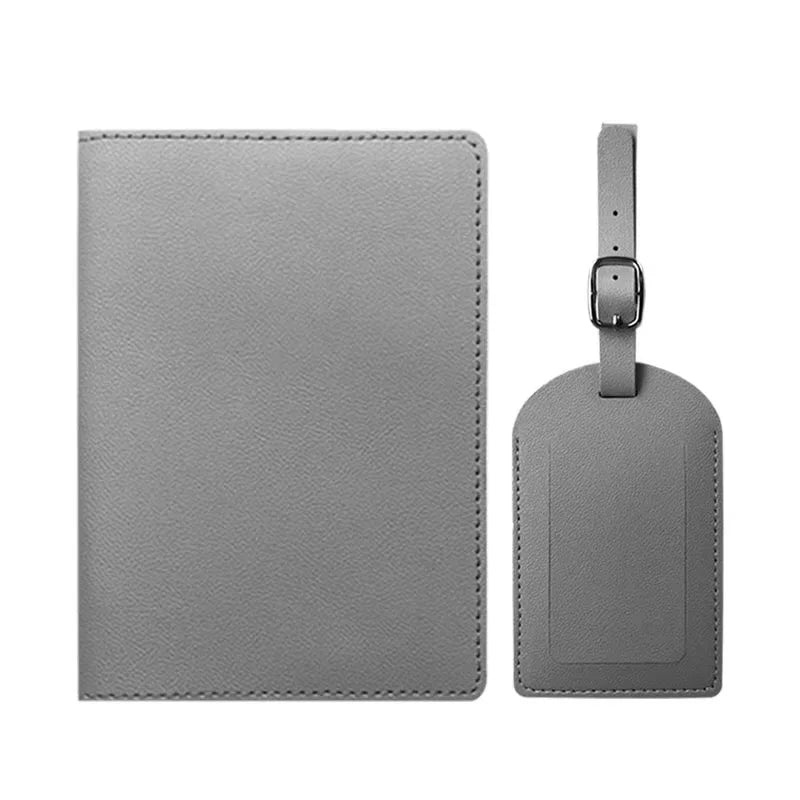 Passport Cover Luggage Tag Set